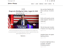 Tablet Screenshot of nationofchange.org